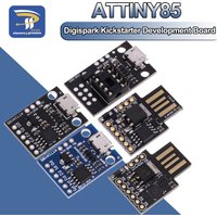 ATTINY Blue Black TINY85 Digispark Kickstarter Micro TYPE-C Development Board ATTINY85 module for Arduino IIC I2C USB ATTINY45