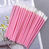 Wholesale 100/1000 PCS Disposable Lip Brush Women Accessories Lipstick Gloss Wands Applicator Perfect Best Make Up Tool Hotting image 4