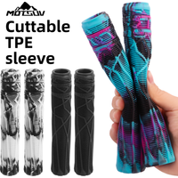 1pcs Bike Handlebar Grip TPE 180cm Can Crop Mountain Bike Handlebar Grips Shockproof MTB Handle Cuffs Grips Cycling Part Set