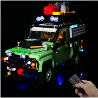 LED Light Kit for LEGO Land Rover Classic Defender 90 10317 Building Blocks