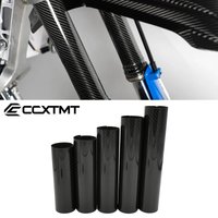Motorcycle 160mm-248mm Adjustable Carbon Fiber Front Fork Shock Cover Guard For KTM DUKE 125 390 690 1050 1090 1190 1290 Super