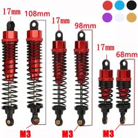 NEUE 4 stücke 68mm/98mm/108mm Aluminium Stoßdämpfer Dämpfer für HSP HPI 1/10 skala RC Auto On-Road Monster Truck Off Road Buggy