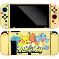 Cute Pokemon Pikachu For Switch Case Shell Protective Split Housing Box For Nintendo Switch Accessories NS Console TPU Fundas