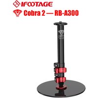 IFOOTAGE Cobra 2 Round Base Monopod, 22" Table Top Monopod, Aluminum Camera Monopod with Base, Video Monopods with Round Base