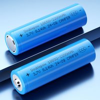 18650 3.7V 2200mAh Lithium Ion Icr18650 Rechargeable Battery for Flashlight Electric Toy LED Headlight Batteries Replacement