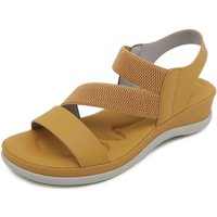 Summer 2025 Sweet Sandals For Women Fashion Large Size Thick Soles Shoes Beach Sandals Casual And Comfortable Elastic Bands