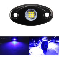 9LEDs Rock Lights Kit Car Atmosphere Lamp for Offroad Truck SUV Jeep Neon Underbody Underglow Light