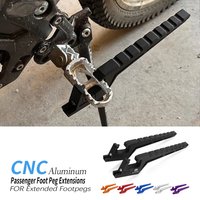 For YAMAHA YZ 65 85 125 250 125X 250X 250FX 450FX WR 250F 450F YZF WRF 250 450 Passenger Foot Peg Extensions Extended Footpegs