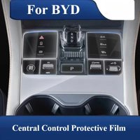 For BYD Sealion 6/Seal U 2023-2026 Accessories interior film transparent TPU Gear Panel Navigation Center Console PPF Protection