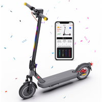 INVANTI E-Scooter für Erwachsene, 10" Stoßdämpfende Reifen & Doppelte Federung, 400W Motor 25km/h Höchstgeschwindigkeit, 48V 7500mAh Akku mit bis zu 45km Reichweite, Intelligente Blinker &