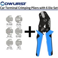 Terminal Crimping Pliers SN-58B Cold Press Crimping Tool Suitable for Automotive Wiring Harnesses 6.3/4.8/2.8 Spring Terminals