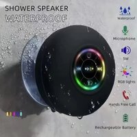 Wireless Bluetooth Speaker IPX4 Waterproof Loudspeaker Outdoor Sports Bathroom Large Suction Cup Mini Stereo Sound Box Speaker