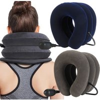 1Pcs Neck Stretcher Inflatable Cervical Neck Traction Brace Breathable Comfortable Protection Prevent Cervical Forward Leaning