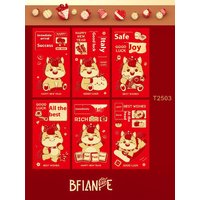 6Pcs Money Envelope Lucky Red Pockets 2026 Horse Year Spring Festival Red Envelope Chinese New Year