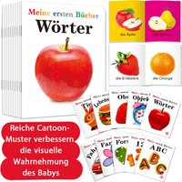 A set of ten children's German language learning encyclopedias