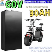 For Harley Battery 60V 20Ah/30Ah/40Ah/50Ah 18650 Lithium Battery NEW For Harley Citycoco Scooter and Bicycle 18650 Battery