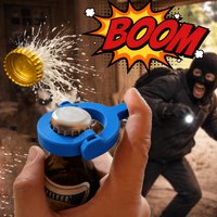 1PC Cap Gun Bottle Opener Creative Flying Cap Launcher Durable Portable Beer Soda Bottle Opener Universal Party Bar Kitchen Gadg