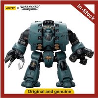 【UA】JOYTOY Warhammer 40K Scale 1/18 Action Figures Sons of Horus Leviathan Dreadnought with Siege Drills Models Toys Gifts