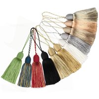 1Pc Silk Tassel Fringe Sewing Hanging Rope Long Tassels DIY Craft Curtains Accessories Trim Ornaments Clothes Sewing Key Tassel