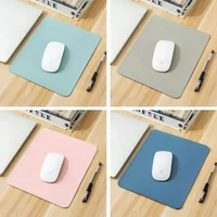 Hot Sale Small PU mouse pad Non-Slip Gaming Desktop Mouse Pad Waterproof Anti-Scratch Easy To Clean Mat For PC Laptop Desktop