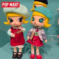 POP MART Molly 20th Anniversary Series Blind Box Surprise Mystery Box Mistery Action Figure Home Desktop Decoration Cute Model