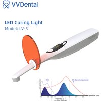 3S LED Curing Light Led Dental Curing Lamp Two Working Modes Intensity 2200mw/cm² Wide Spectrum Cure Lamp Dentistry Tools