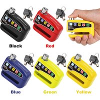 AliExpress APWIKOGER Motorcycle Alarm Wheel Disk Brake Lock with Keys Waterproof Bike Alarm Security Padlock Aluminum Alloy Bike Accessories