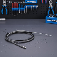 convenientEffortless Stopping Bicycle Brake Cable Set with Metal Wire Core Front and Rear Tubing 1/2pcs for All Bike Types