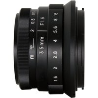35mm F1.6 II Lens For Canon EOS M M50 M100 M6 SONY A6000 A6300 Fujifilm FUJI X-T1 X-T20 Olympus Panasonic Micro 4/3 Camera