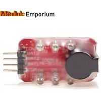 Single horn BB sound low voltage alarm 2-3S model lithium battery power alarm Buzzer BB sound
