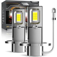 2Pcs 60W 20000Lm LED H1 H3 H7 Car Headlights Canbus Bulb 6000K 4300K Super Bright Csp Chips For Auto Driving Fog Lights