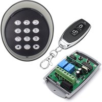 Transmitter 433 Receiver Door Lock Access Controller Wireless Keypad Password Switch Kit For Gate Door Garage Remote Control