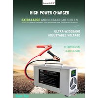 3000W 0-120V 0-25A Einstellbares LifePO4-Ladegerät 0-60V 0-50A Netzteil 58,8V 30A 72V 96V 20A 84V 30A 60V Batterieladegerät Lifepo4