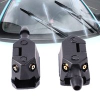 2Pcs Car Windscreen Wiper Washer Spray Nozzle Universal Adjustable 4 Way Blade Water Spray Jets Nozzles Auto Accessories Parts
