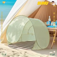 Beach Tent Outdoor Portable Seaside Sunscreen Children Camping Camping Tent One Second Quick Open Park Indoor Tent