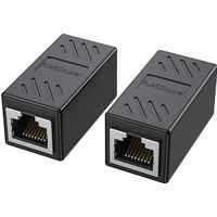 1/20PCS RJ45 Coupler Extender Connector Cat5 Cat6 Ethernet Coupler Female To Female PC Hardware Adapters Ethernet Cable Extender