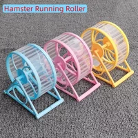 Hamster Running Wheel Hamster Ultra Quiet Anti Jamming Small Animal Sports Running Wheels Hamster Cage Accessories Toys Hamster