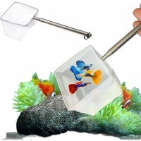 Mini Stainless Steel Fine Mesh Fishing Net Is A Stretchable Durable Accessory for Small Fish Fishing in Aquariums and Fish Tanks