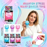 Soft Fruit Fashion Jellyfish and Cube Rebound Toys Relieve Stress Office Toys Recommended Sensory Gifts for Children and Adults