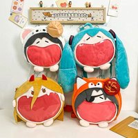 Cartoon Y2k Japanese Plush Backpack Kawaii Hatsune Anime Ita Bag Student Schoolbag Women Shoulder Bag Girl Cosplay Knapsack Gift