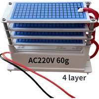 Ozone Generator 220V 60g/28g/15g/10g Air Purifier Ozonator Machine Ozonizer Home Cleaner Sterilizer Remove Formaldehyde