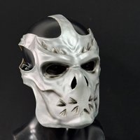 Jason Voorhees Mask Silver Full Head Latex Mask Halloween Party Masquerade Costume Prop Scary Cosplay Accessories