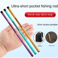 Telescopic Fishing Rod Full Kits Spincast Fishing Reel Fishing Pole Fishing Rod Set 1.8m-3.0m Glass Fibre Feeder Rod Combo