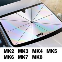 Car windshield sunshade suitable for Volkswagen Golf Bora Lavida MK3 MK4 MK5 MK6 MK7 MK8 car front sunshade auto accessories