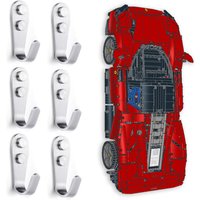 XGREPACK Goods Wall Mount Hook for Lego 42143 Technic Ferrari Daytona SP3 (42143 Wall Hook)