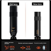 Fotorgear 400mm Mini Phone Telephoto Lens For Mobile Phone Telephoto Additional Lens Universal Long Range Photography T-mount