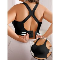 AliExpress Women's High Impact Sports Bra with I - shaped High Support Molded Cup Ties Suitable for Exercise Training Running and Fitness