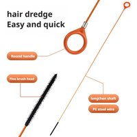 Car Sunroof Long Hose Drain Hole Drain Unclogger Car Sewer Unclogger Cleaning Brush Car Pipe Tool Cleaner Auto Accessories