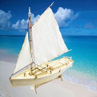 1:100 Scale Wooden Ships Model Home Decoration Ancient Sailboat Boat Assembly Toy Handmade Model Toy Wooden Sailing Boat