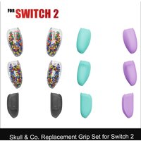Savage Raven by Skull & Co. Replacement Grip Set for Nintendo Switch 2 FissionGrip GripCase NeoGrip JoyGrip 6 IN 1 Replace